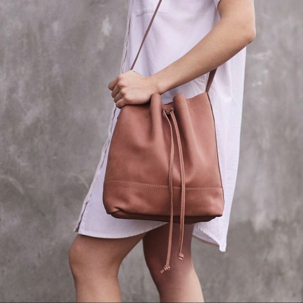 FashionABLE Tadesse bucket bag NWOT dusty rose